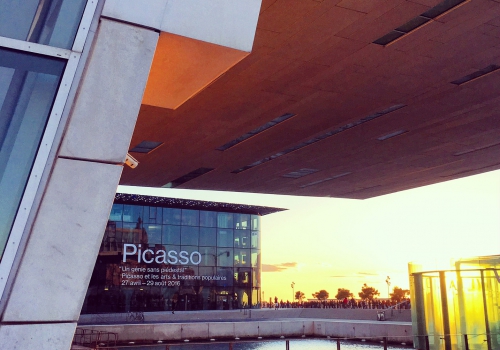 Выставка Пикассо в Марселе.